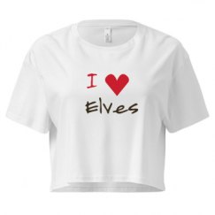 Ladies Festival Cali Crop Top Tee