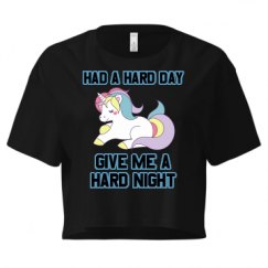 Ladies Festival Cali Crop Top Tee