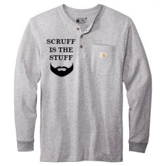 Unisex Carhartt Long Sleeve Henley Tee 