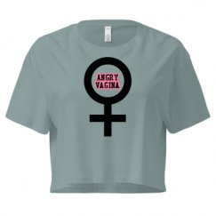 Ladies Festival Cali Crop Top Tee