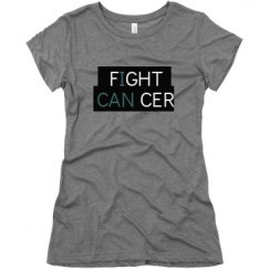 Ladies Slim Fit Super Soft Triblend Tee