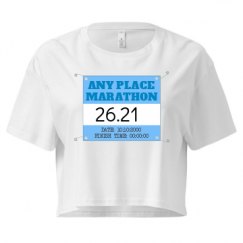 Ladies Festival Cali Crop Top Tee