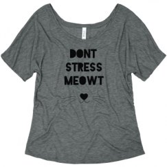 Ladies Flowy Slouchy Tee