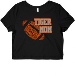 Ladies Slim Fit Crop Top Tee