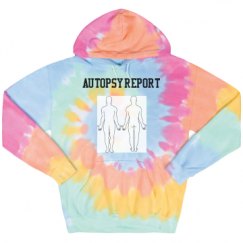 Unisex Tie-Dye Fleece Hoodie