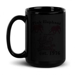 15oz Black Glossy Mug