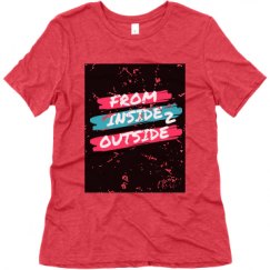 Ladies Relaxed Fit Super Soft Triblend Tee