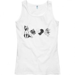 Ladies Semi-Fitted Basic Promo Tank