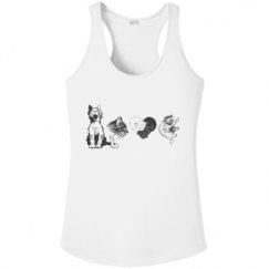 Ladies Athletic Performance Racerback Tank