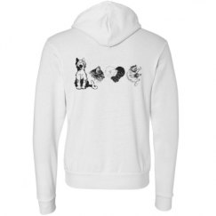 Unisex Fleece Pullover Midweight Hoodie