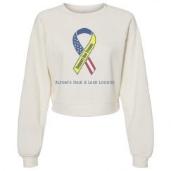 Women's Raglan Pullover Fleece