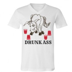 Unisex V-Neck Jersey Tee