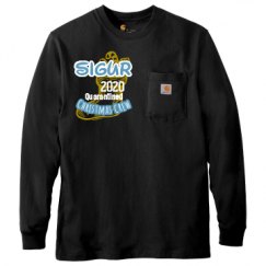 Unisex Carhartt Pocket Long Sleeve Tee