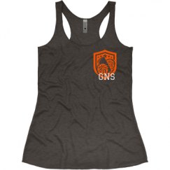 Ladies Slim Fit Super Soft Racerback Triblend Tank