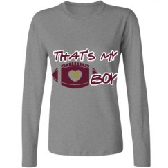 Ladies Relaxed Fit Basic Long Sleeve Tee