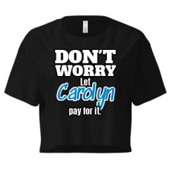 Ladies Festival Cali Crop Top Tee