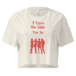 Ladies Festival Cali Crop Top Tee