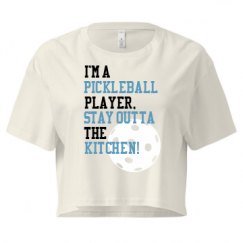 Ladies Festival Cali Crop Top Tee