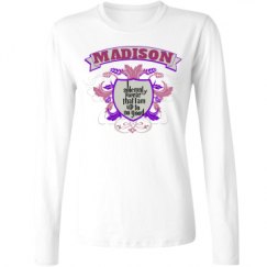 Ladies Relaxed Fit Basic Long Sleeve Tee