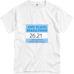 Your Marathon Date & Time: 26.21