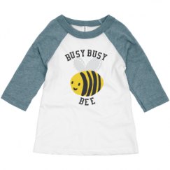 Toddler 3/4 Sleeve Raglan Tee