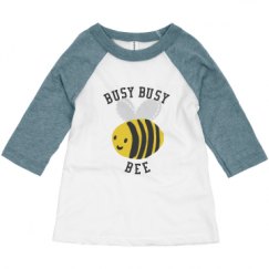 Toddler 3/4 Sleeve Raglan Tee