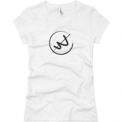 Ladies Slim Fit Basic Promo Jersey Tee