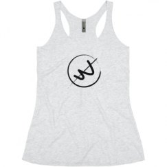 Ladies Slim Fit Super Soft Racerback Triblend Tank