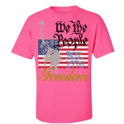 Unisex Ultra Cotton Safety Neon Crewneck Tee