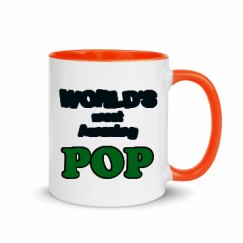 11oz Ceramic Mug with Color Inside