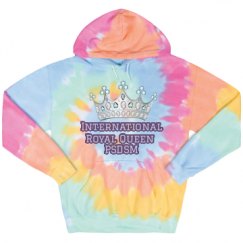 Unisex Tie-Dye Fleece Hoodie