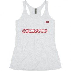 Ladies Slim Fit Super Soft Racerback Triblend Tank