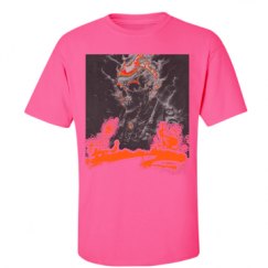 Unisex Ultra Cotton Safety Neon Crewneck Tee