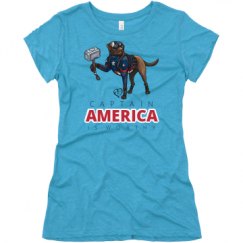 Ladies Slim Fit Super Soft Triblend Tee