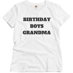 Birthday boys grandma