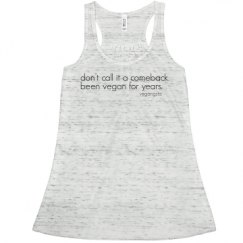 Ladies Flowy Racerback Tank