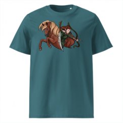 Unisex Organic Ribbed Neck T-Shirt