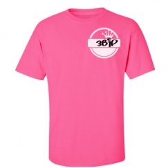 Unisex Ultra Cotton Safety Neon Crewneck Tee