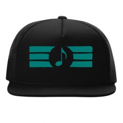 Music notes hat