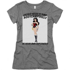 Ladies Slim Fit Super Soft Triblend Tee