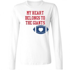 Ladies Relaxed Fit Basic Long Sleeve Tee