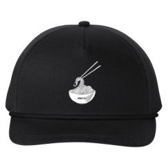 Snapback Five-Panel Rope Hat