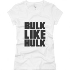 Ladies Slim Fit Basic Promo Jersey Tee