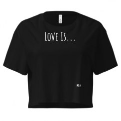 Ladies Festival Cali Crop Top Tee