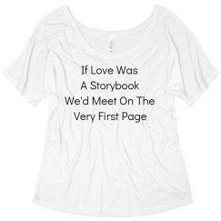 Storybook flowy t-shirt