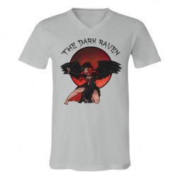 Unisex V-Neck Jersey Tee