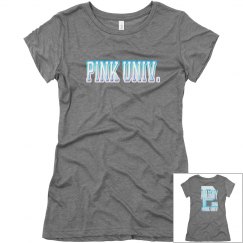 Pink University Tee
