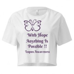 Ladies Festival Cali Crop Top Tee