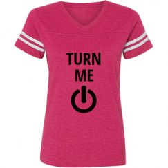 Ladies Relaxed Fit Vintage Sports Tee