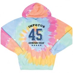 Unisex Tie-Dye Fleece Hoodie